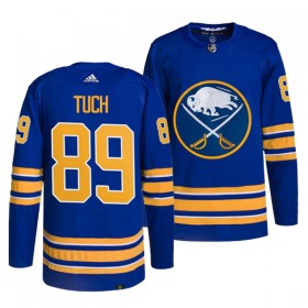 Buffalo Sabres tröja Alex Tuch 89 Adidas Royal Authentic - NHL Tröjor Herr
